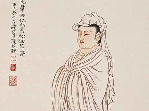  中式水墨画挂画 
