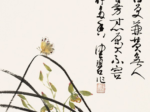  中式水墨画挂画 