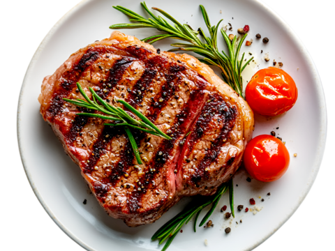  免抠牛排  套餐 切开 熟牛排 生牛排  带骨牛排 