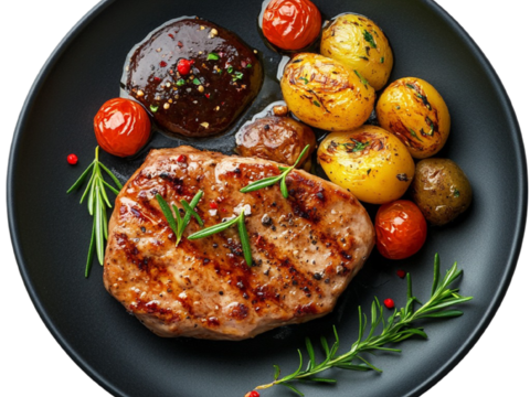  免抠牛排 牛排套餐 生牛排 牛肉 西餐 烤牛排 