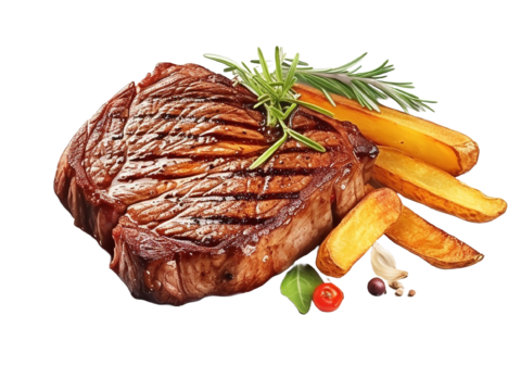  免抠牛排 牛排套餐 熟牛排 生牛排 牛肉 