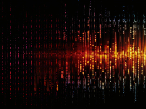  现代轻奢电子屏幕 科技感艺术屏幕 音乐律动 夜店屏幕 