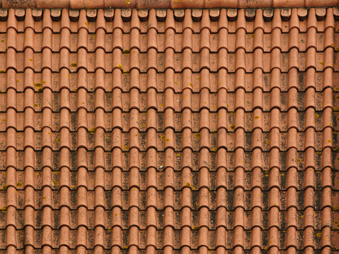  灰瓦 青瓦 瓦当 瓦片 犀顶瓦 彩钢屋顶 