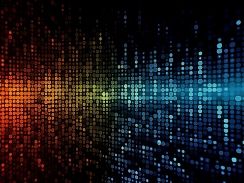  现代轻奢电子屏幕 科技感艺术屏幕 音乐律动 夜店屏幕 