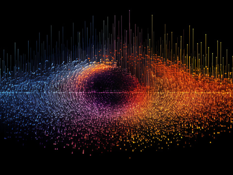  现代轻奢电子屏幕 科技感艺术屏幕 音乐律动 夜店屏幕 