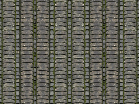  灰瓦 青瓦 瓦当 瓦片 屋顶瓦 彩钢屋顶 