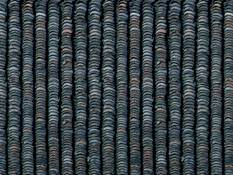  灰瓦 青瓦 瓦当 瓦片 犀顶瓦 彩钢屋顶 