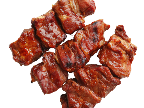  免抠烤串 烤牛肉串 烧烤 羊肉串 肉串 