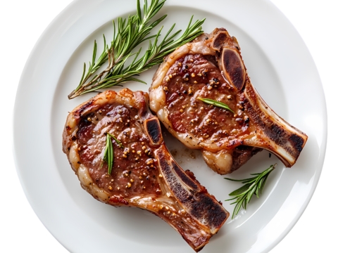  免抠牛排 烤牛排烤牛肉 羊排 扇子骨 烧烤 生牛肉 红烧排骨 