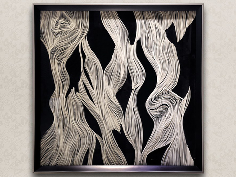  现代装饰画挂画实物画 