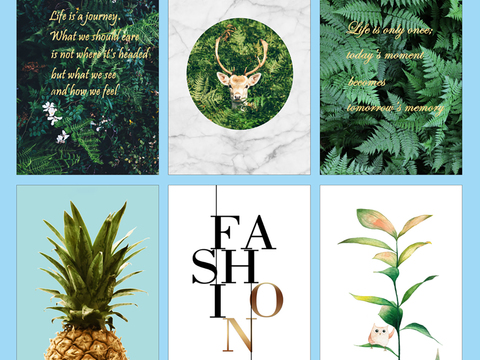  北欧风装饰画挂画高清摄影海报 