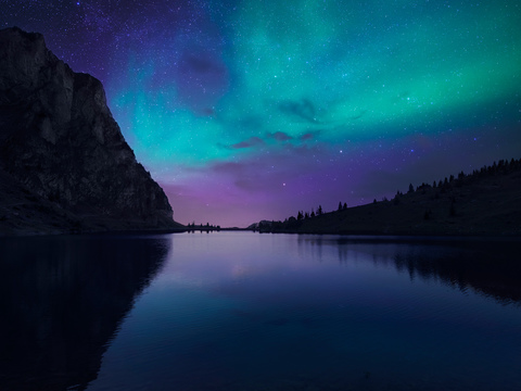  星空星河外景 