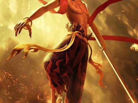  哪吒 壁纸 电影海报 二次元 动漫 卡通 