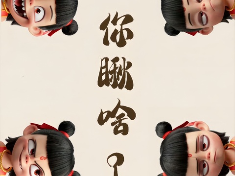  哪吒 壁纸 电影海报 二次元 动漫 卡通 