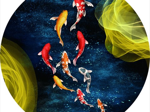  高清现代装饰画挂画 