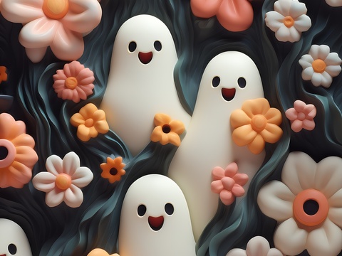  高清新款儿童房卡通挂画壁纸 