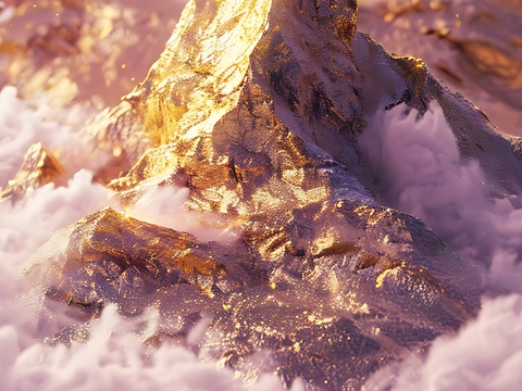  高清新款大美国风国潮元素中式美学壁画壁纸背景 