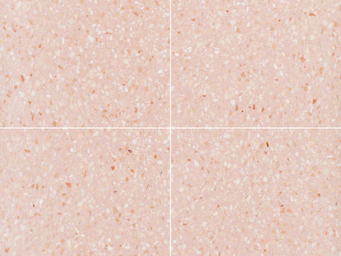  浅粉色水磨石瓷砖贴图 