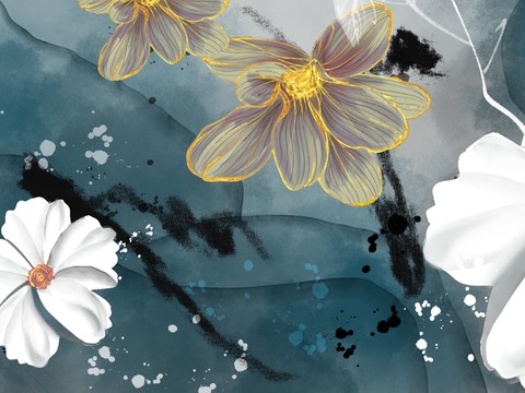  高清现代装饰画挂画 