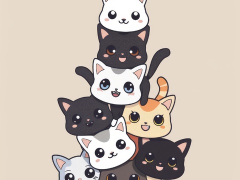 高清新款儿童房卡通挂画壁纸 