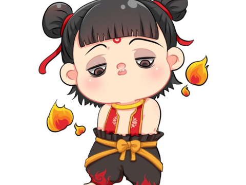  哪吒 壁纸 电影海报 二次元 动漫 卡通 