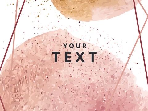  现代北欧简约抽象装饰画 