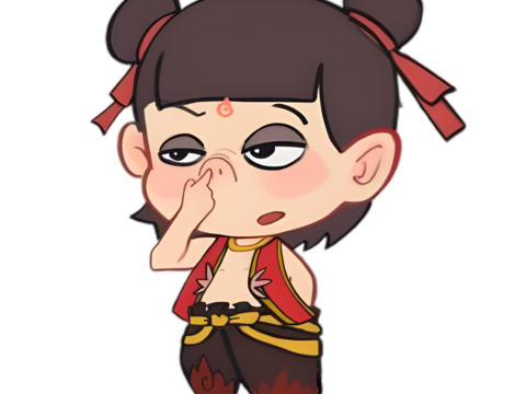  哪吒 壁纸 电影海报 二次元 动漫 卡通 