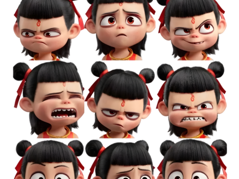  哪吒 壁纸 电影海报 二次元 动漫 卡通 