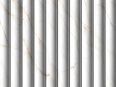  岩板大理石纹波浪艺术背景墙 