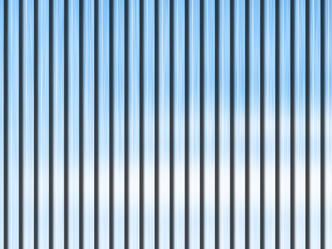  高清拉丝金属格栅长城板 