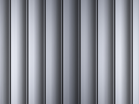  高清拉丝金属格栅长城板 