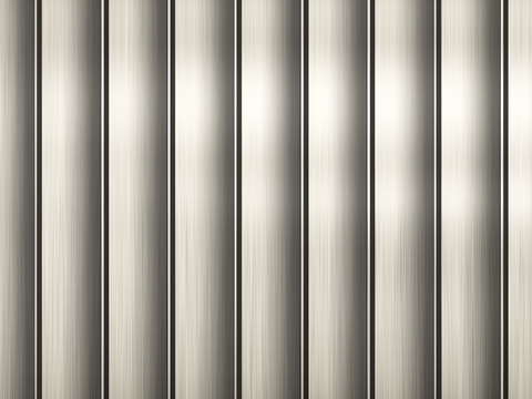  高清拉丝金属格栅长城板 