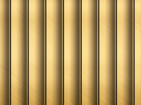  高清拉丝金属格栅长城板 