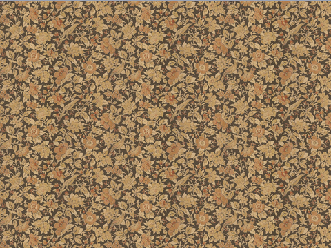  欧式法式壁纸  复古花纹壁纸  布艺壁纸 