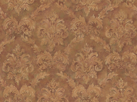  布艺壁纸  欧式法式壁纸  复古花纹壁纸 