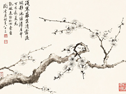  水墨装饰画 