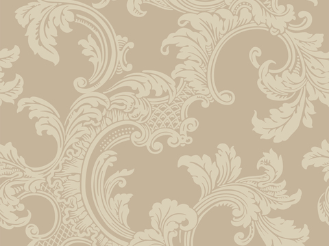  欧式法式壁纸  复古花纹壁纸  布艺壁纸 