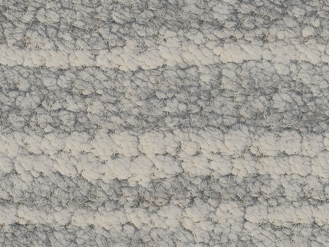  现代地毯 毛绒布料 