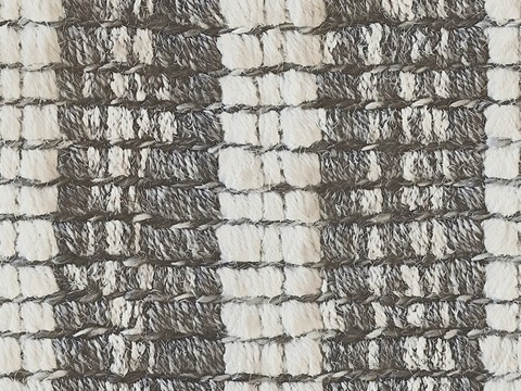  现代地毯 毛绒布料 