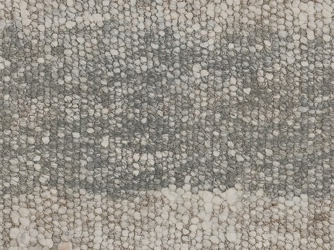  现代地毯 毛绒布料 