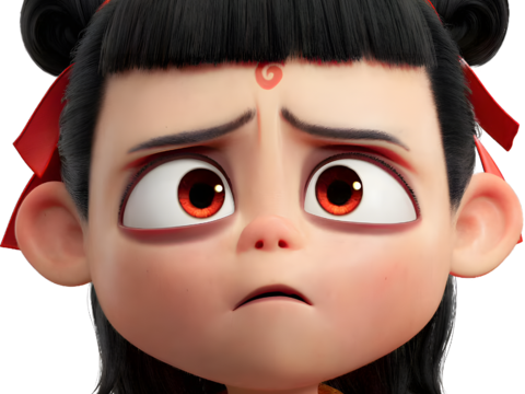  哪吒 壁纸 电影海报 二次元 动漫 卡通 