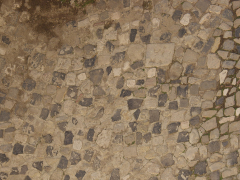  砖块路面  石材拼花 古典墙砖地砖 