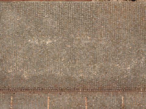  砖块路面  石材拼花 古典墙砖地砖 