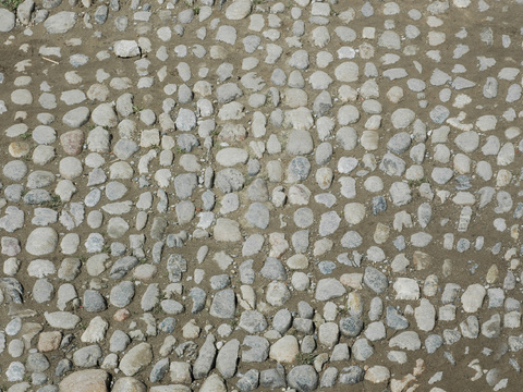  石材拼花 鹅卵石拼花地面 