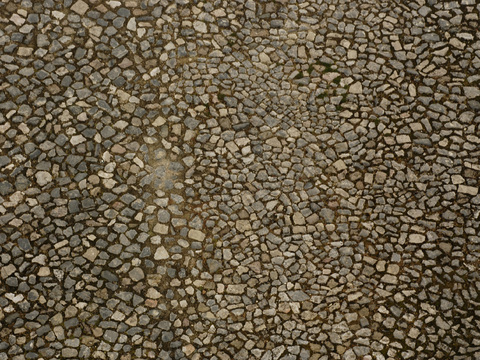  砖块路面  石材拼花 古典墙砖地砖 