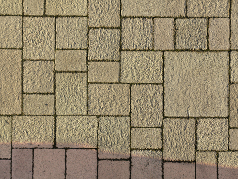  石材拼花 复古做旧墙砖地砖  砖块路面 
