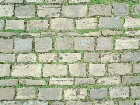  砖块路面  石材拼花 复古做旧墙砖地砖 