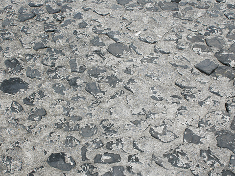  砖块路面  石材拼花 鹅卵石拼花地面 