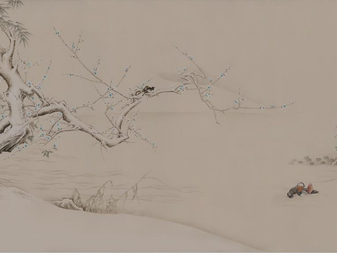  水墨装饰画 