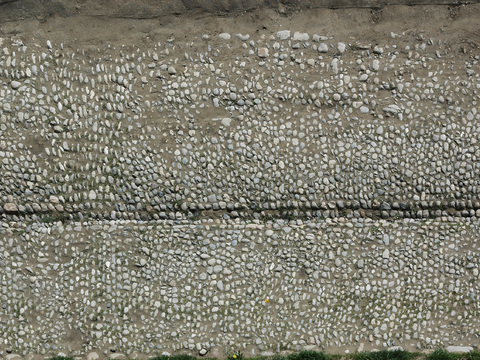  石材拼花 鹅卵石拼花地面  砖块路面 